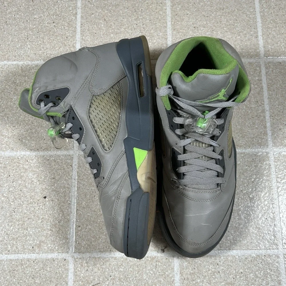 Nike Air Jordan 5 V Retro Green Bean Silver 3M DM9014-003 Men's Size 12